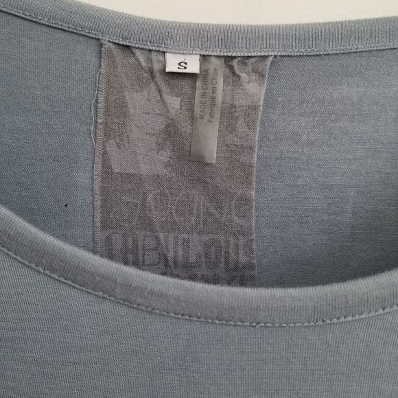 *SOLD* YOUNG FABULOUS & BROKE | ombre dress fringes silk navy blue sz S - Picture 3 of 11